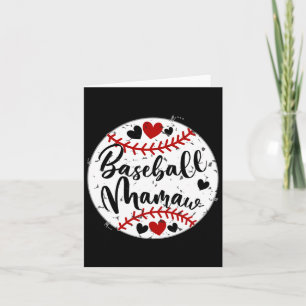 Bysebyll Mamaw Women Love Funny Cute Mothers Day Card