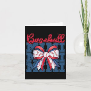 Bysebyll Mimi Coquette Bow Sport Mum Mothers Day  Card