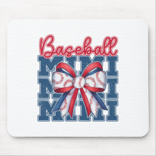 Bysebyll Mimi Coquette Bow Sport Mum Mothers Day  Mouse Pad