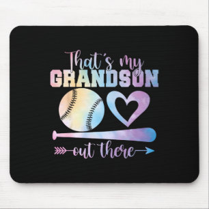 Bysebyll Mother's Day Grandma That's My Grandson O Mouse Pad