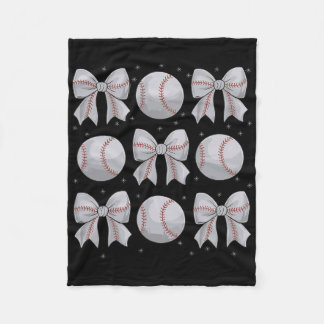 Bysebyll Mum Coquette Bow Aesthetic Mother's Day W Fleece Blanket