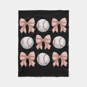 Bysebyll Mum Coquette Bow Aesthetic Mother's Day W Fleece Blanket