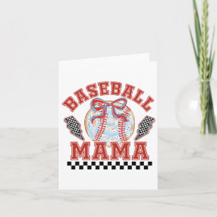 Bysebyll Mum Coquette Bow Family Mummy Mama Women Card