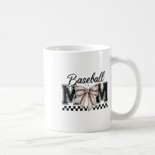 Bysebyll Mum Coquette Bow Mothers Day Bysebyll Mam Coffee Mug