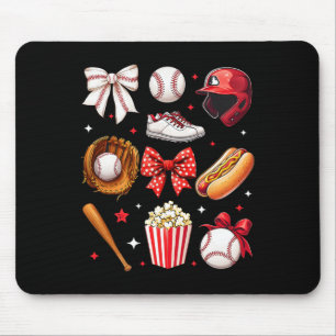 Bysebyll Mum Coquette Bow Mother's Day Women Byseb Mouse Pad
