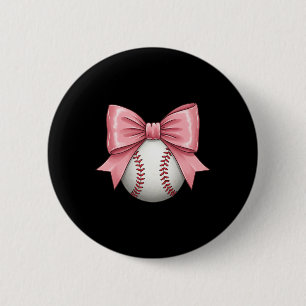 Bysebyll Mum Coquette Pink Bow Mothers Day Bysebyl 6 Cm Round Badge