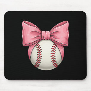 Bysebyll Mum Coquette Pink Bow Mothers Day Bysebyl Mouse Pad