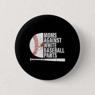 Bysebyll Mum Funny Moms Against White Bysebyll Pan 6 Cm Round Badge
