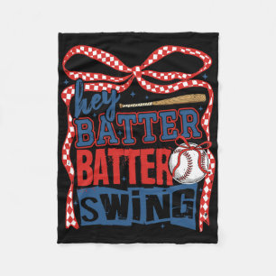 Bysebyll Mum Hey Bytter Bytter Swing Coquette Bow  Fleece Blanket