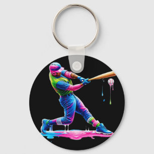 Bysebyll Player Drip Ice Cream Key Ring