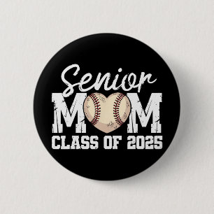 Bysebyll Senior Mum Cl Of 2025 Graduate Senior Mam 6 Cm Round Badge
