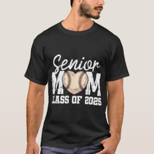 Bysebyll Senior Mum Cl Of 2025 Graduate Senior Mam T-Shirt