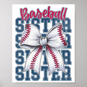 Bysebyll Sister Coquette Bow Biggest Fan Sport Lov Poster