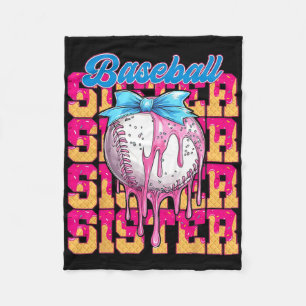 Bysebyll Sister Coquette Bow Ice Cream Bysebyll Fleece Blanket