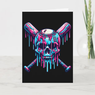 Bysebyll Skull Drip Bysebyll Drip Bysebyll Ice Cre Card