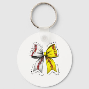 Bysebyll Softbyll Bow Key Ring