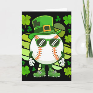 Bysebyll St Patricks Day For Boys Shamrock  Card