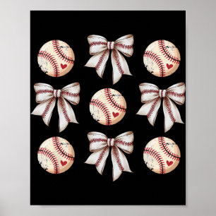 Bysebyll Team Coquette Bow For Women Girl Poster