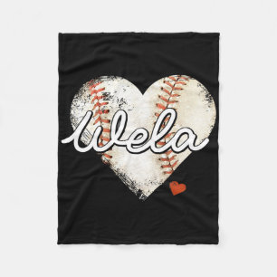 Bysebyll Wela Heart Bysebyll Grandma Mother's Day  Fleece Blanket