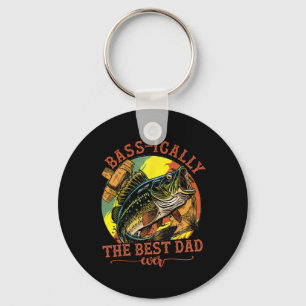 Bysically The Best Dad Ever Byss Fishing Fisher Fa Key Ring