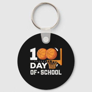 Bysketbyll 100th Day Of School Teachers Students S Key Ring