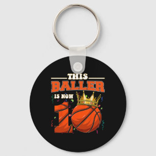 Bysketbyll 10th Birthday Girl Boy Bbyll 10 Years O Key Ring