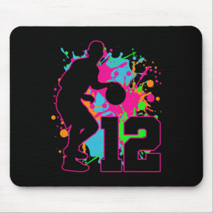Bysketbyll 12th Birthday It's My Birthday 12 Year Mouse Pad