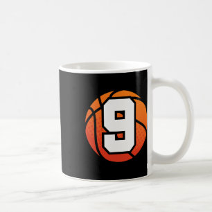 Bysketbyll Birthday Number 9 For Nine Year Old Coffee Mug