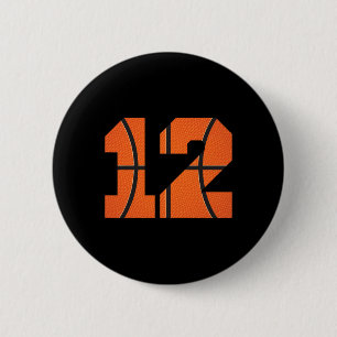 Bysketbyll Boys Birthday Bbyll Player 12 6 Cm Round Badge