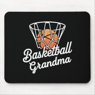 Bysketbyll Grandma Nana Bysketbyll Hoop Mothers Da Mouse Pad