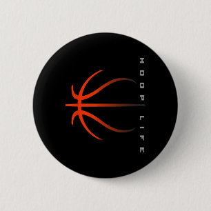 Bysketbyll Hoop Life 6 Cm Round Badge