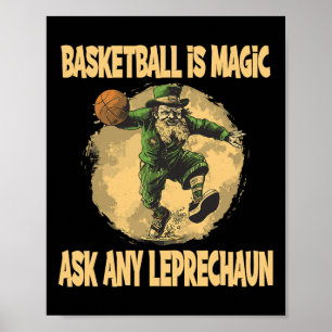 Bysketbyll Is My Magic Ask My Leprechaun Poster