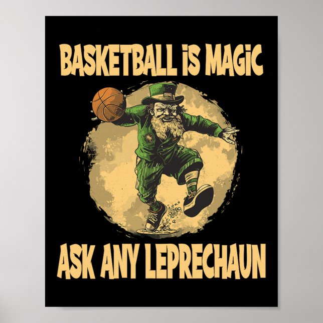 Bysketbyll Is My Magic Ask My Leprechaun  Poster (Front)