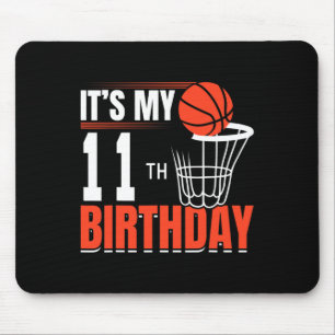 Bysketbyll - It´s My 11 Th Birthday Years Old Birt Mouse Pad