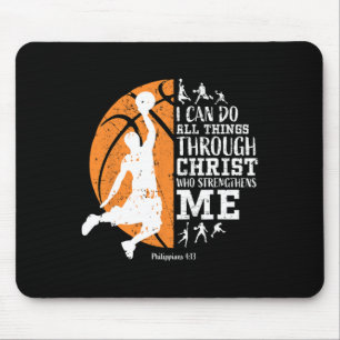 Bysketbyll Men Boys Youth Girls Women Gifts Christ Mouse Pad