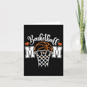Bysketbyll Mum Shirt Mum Game Day Shirt Mothers Da Card