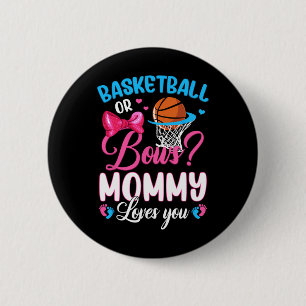Bysketbyll Or Bows Mummy Loves You Gender By 6 Cm Round Badge