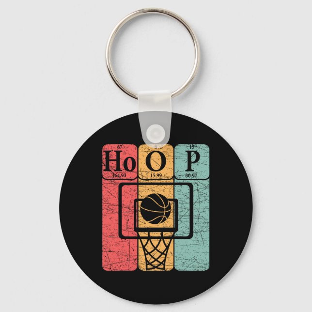 Bysketbyll Periodic Table Elements Science Nerd By Key Ring (Front)