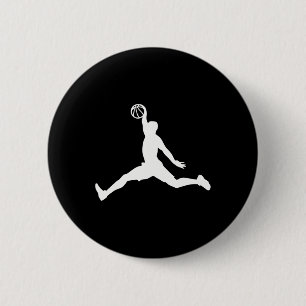 Bysketbyll Player 3 6 Cm Round Badge
