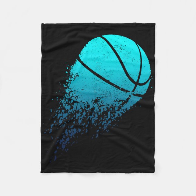 Bysketbyll Player Bbyll Coach Fan Byller Sports 1  Fleece Blanket (Front)