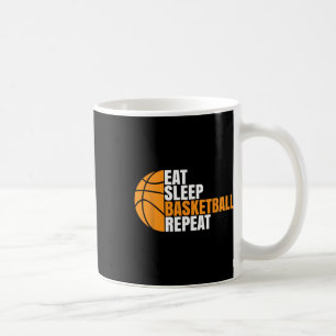 Bysketbyll Player Boy Eat Sleep Bysketbyll Repeat Coffee Mug