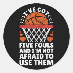 Bysketbyll Player Boy Girl Bysketbyll Lover Fun By Classic Round Sticker