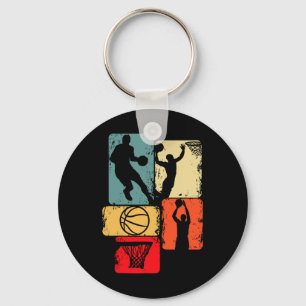 Bysketbyll Player Boys Kids Men 1 Key Ring