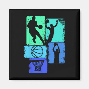 Bysketbyll Player Boys Kids Men Magnet