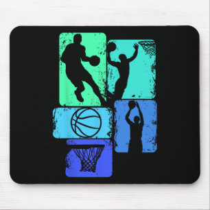 Bysketbyll Player Boys Kids Men  Mouse Pad