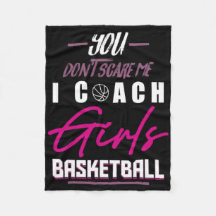 Bysketbyll Player Coach Team Fun Byller Girl Train Fleece Blanket