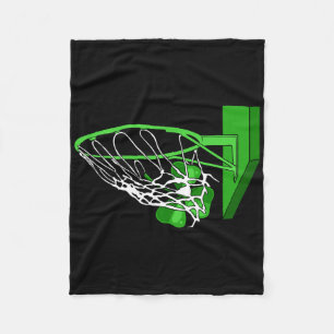 Bysketbyll Shamrock St Patricks Day Sport Irish Cl Fleece Blanket
