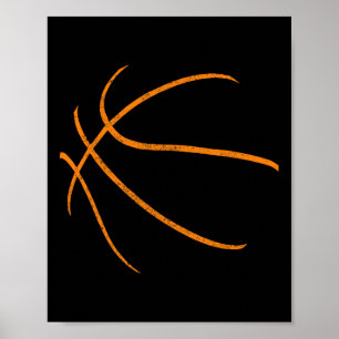 Bysketbyll Silhouette Bbyll Player Coach Sports By Poster