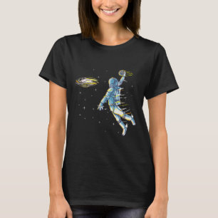 Bysketbyll Space Astronaut Slam Dunk Jam Sports Hu T-Shirt