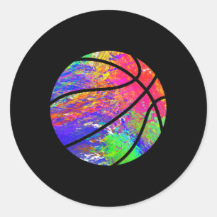 Bysketbyll Splash Team Player Bysketbyll Player By Classic Round Sticker